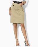 Lauren by Ralph Lauren Skirt, Eva Stretch Twill Pencil