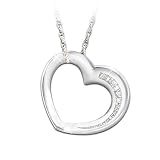 My Daughter Have I Told You Lately Sterling Silver And Diamond Heart-Shaped Pendant Necklace by The Bradford Exchange