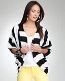 bebe Stripe Knit Cardigan 41hF8emV3YL. SL160 bebe Stripe Knit Cardigan
