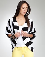 Stripe Knit Cardigan
