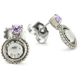 Sorrelli Chantilly Lace Crystal Bezel Set Silv