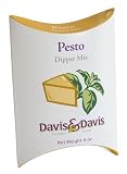 Davis & Davis Gourmet Foods Pesto Dipper Mix, 0.6-Ounce Boxes (Pack of 12)