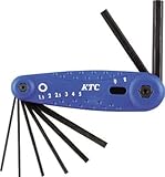 【KTC】 折りたたみ式六角棒レンチ ［型番:HLH8]