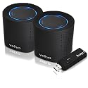 Veho mim! Funk Lautsprecher Laptop / Notebook / Tablet (USB, AUX, 2,4GHz, 30m, 6h Li-Ion Akku) - Paarpreis