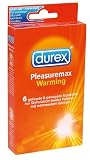 Durex Kondome Pleasuremax Warming 6er Pack