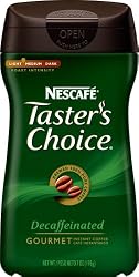 Taster's Choice Instant Decaf Coffee, 7-Ounce Canisters (Pack of 3)