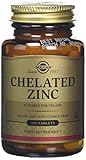 Solgar Chelated Zinc Tablets - Pack of 100
