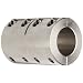 Ruland PSMR Set Screw Beam Coupling, Polished Aluminum, Metric