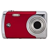 GE CRE00-RD Create by Jason Wu 12MP Digital Camera with 3x Optical Zoom and 2.7-Inch LCD (Red Metal)