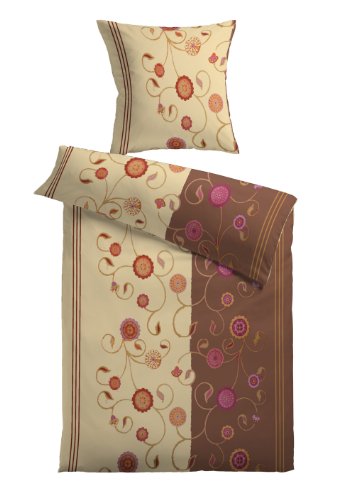 Kinzler B-02501/01 Bettw&auml;sche Emilia / Mikrofaser - Interlock - Jersey / 80 x 80 cm + 155 x 220 cm + 100 x 200 cm / 3-teilig mit Spannbetttuch / n ...
