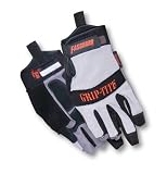 MCR Safety C916M Multitask Fasguard 3-Finger Gloves, Grip Rite, Absorbs Shock, Medium