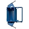 Carlon SC200DV Dual Voltage Outlet Box/Bracket, 2 Gang, 4.04-Inch Length by 3.69-Inch Width by 3.67-Inch Depth, Blue