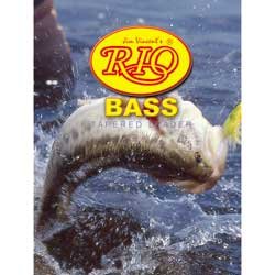 Rio: Bass Knotless Leader 6ft 1.8m - 0.012in 0.305mm - 10lb 4.5kg