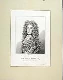 Sir John Fenwick Beheaded Tower Hill Portrait Old Print