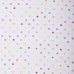 Circo&reg; Fitted Crib Sheet- White Multi Dots