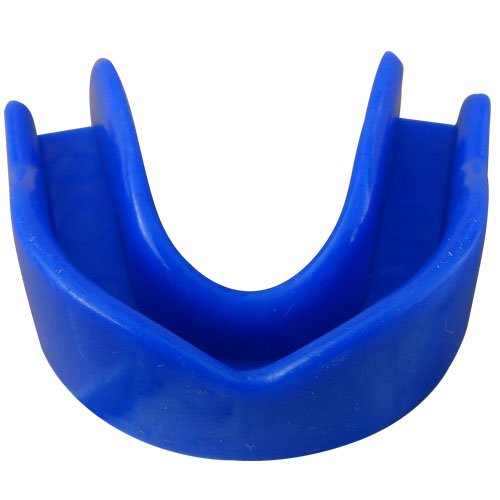 Gum Shield Mouth and tooth Guard Protection Plastic Rugby Protective Gear Blue