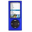 GTMax Blue Rubberized Snap on Crystal Cover Case for Apple iPod nano 16GB 8GB 5th 5G Generation NEWEST MODEL