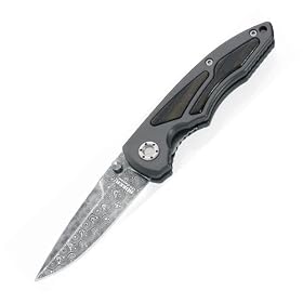 Leo Damascus, Desert Ironwood Inlay Aluminum Handle, Plain