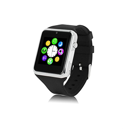 Sudroid S79 Quad-band Bluetooth Smart Phone Watch for Iphone and Android Phone with Touch Screen (Silver)