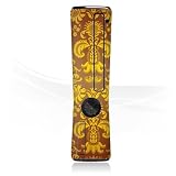 Design Skins for Microsoft Xbox 360 Slim Faceblade - Brown Ornaments Design Folie