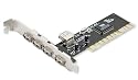 Syba SD-VIA-5U 5-port (4+1) USB 2.0 PCI Card, VIA Chip