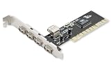 Syba SD-VIA-5U 5-port (4+1) USB 2.0 PCI Card, VIA Chip