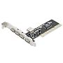 Syba SD-VIA-5U 5-port (4+1) USB 2.0 PCI Card, VIA Chip