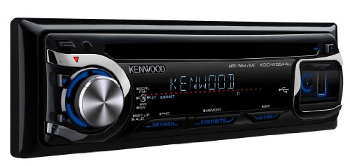 Kenwood KDC-W5544U MP3/WMA/AAC CD/USB-Receiver with External Media Control