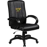 Home Office Chair with NHL Logo Panel Team: Dallas Stars