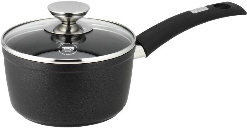 Berndes 021252 Balance Induction Aluminium Stieltopf antihaft mit Glasdeckel 18 cm, 2,3 l Preisvergleich