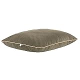 Bowsers Desginer Rectangle Dog Bed in Mushroom (Mushroom, Large (36in x 26in))