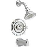 American Standard T215730.002 Hampton Bath and Shower Trim Kit, Polished Chrome