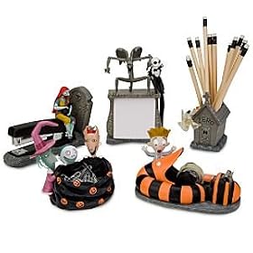 Disney Tim Burton's The Nightmare Before Christmas Desk Set -- 5-Pc.