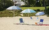 LIVING ACCENTS DELUXE BEACH UMBRELLA