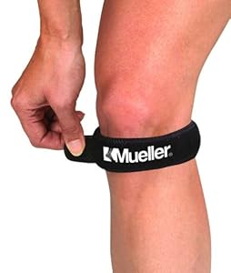 Mueller Jumpers Knee Strap Moderate Support Level (BLACK/OSFM)