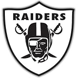 Oakland Raiders NFL Football sticker 5" x 5"