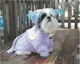 Vo-Toys Doggie Duds A Day at the Spa Robe Lavender Medium
