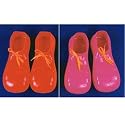 Clown Shoes - Adult Plastic - Red(B532)