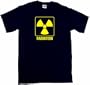 Radiation Symbol Logo Men's Tee Shirt in 12 colors Small thru 6XL