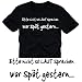 Coole Fun T-Shirts Bitte nicht so LAUT sprechen - war spät gestern... T-SHIRT, schwarz, Grösse: M