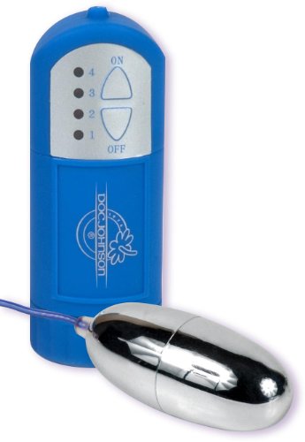 Vibrating Multi Speed W/P Bullet And Remote Silver