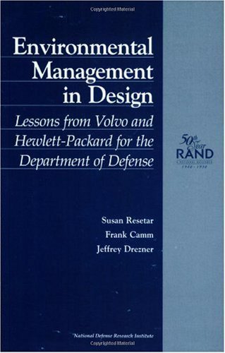 Enviromental Management in Design (1998): Lessons from Hewlett-Packard for the Department of Defense