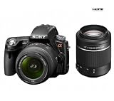 SONY SLT-A55VY + Objektiv 18-55 mm + Objektiv 55-200 mm + 3 JAHRE GARANTIE