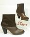 s.Oliver Leder Stiefelette braun