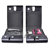 Durable Handgun Jewelry Necklace Cufflinks Cuff Links Bracelet Watch Biometric Fingerprint Digital Safe Box FT-IR Kit System With CE Certification