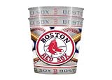 755211 - Boston Red Sox 2 pk 16 oz Metallic Cups Case Pack 48