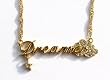 Disney Couture Gold Plated " Dreamer Pave Crystals On Cloud & Star " Necklace ! * 09 Kidada Jones Newest Collection * * We Do NOT Ship To Australia And Japan *