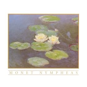 Claude Monet Nympheas Lilies Flowers Wall Decor Picture Art Print