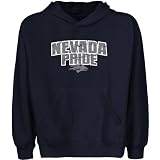 Nevada Wolf Pack Youth State Pride Pullover Hoodie - Navy Blue