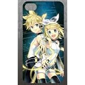 鏡音リン＆レン iPhone4 iPhone4S ケース カバー illustration by オサム スマートフォンケース スマートフォンカバー ヴォーカロイド　ボーカロイド セガ プライズ